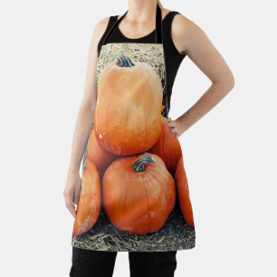 Delantal Montón de calabazas vintage