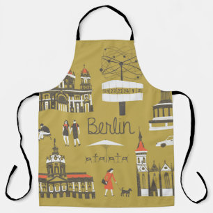 Delantal Monumentos y monumentos de Berlín