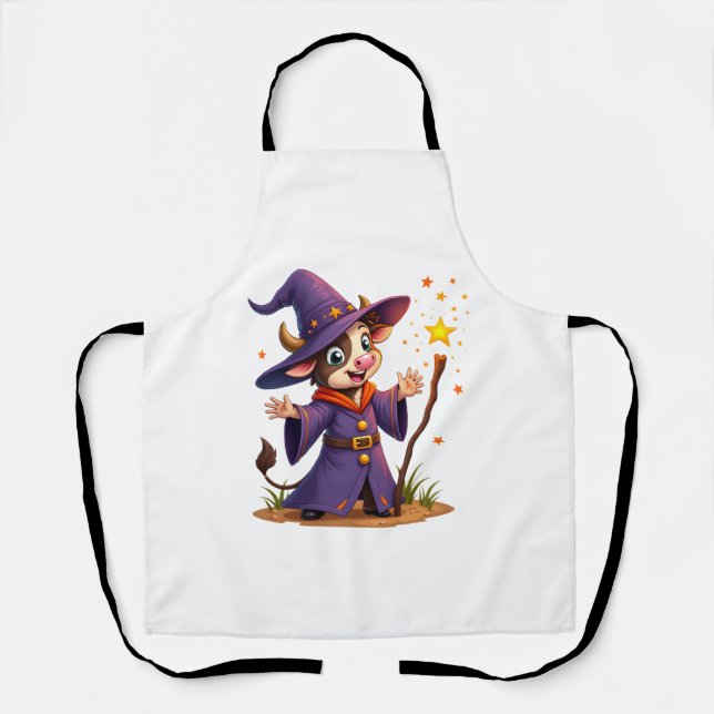 Delantal Moo-Gician, el cazador de vacas (Anverso)