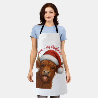 Delantal Moo-rry ChristmasT-Shirt