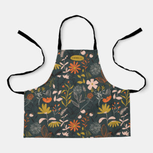 Delantal Moody Florals personalizado
