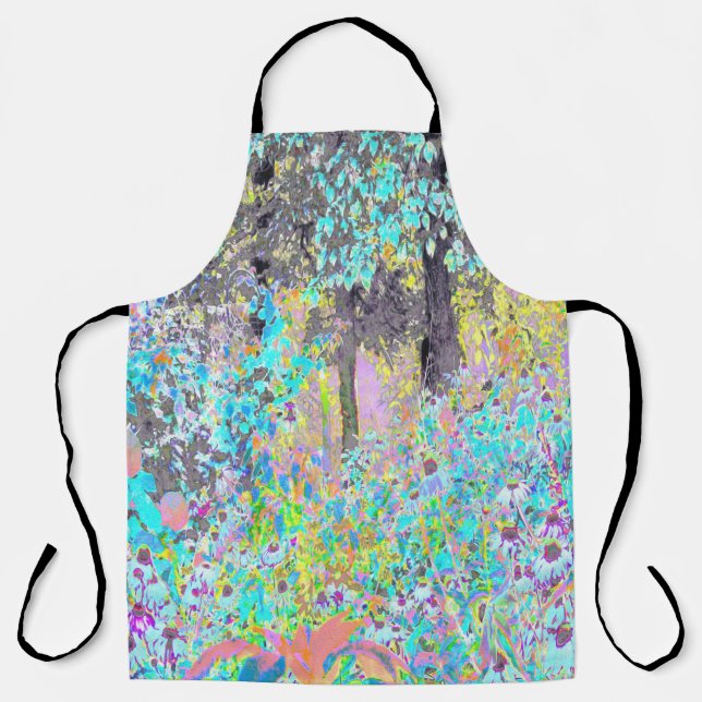 Delantal Moody Purple Morning Sunrise en My Rubio Garden (Anverso)