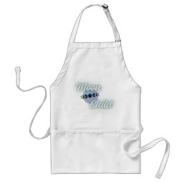 Delantal Moon Child Boho Moon Phases Apron
