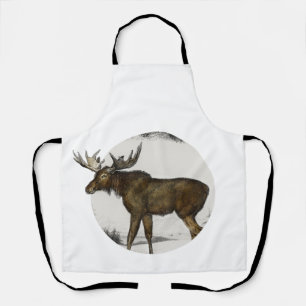 Delantal Moose - Alces Alces