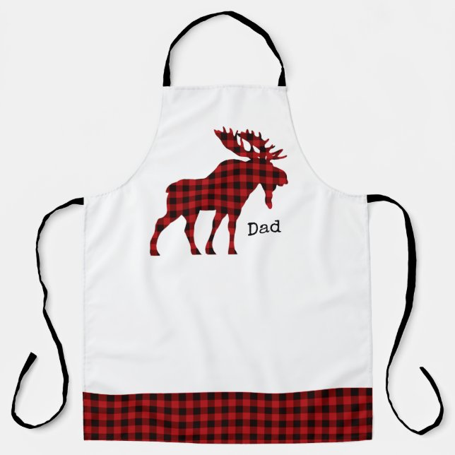 Delantal Moose con relleno de búfalo (Anverso)