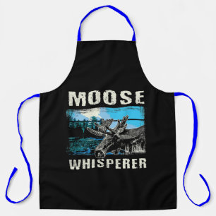Delantal Moose Lover Caza divertida de alces