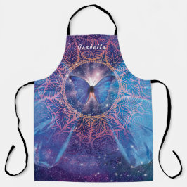 Delantal Morfo mariposa / Galaxia Mandala