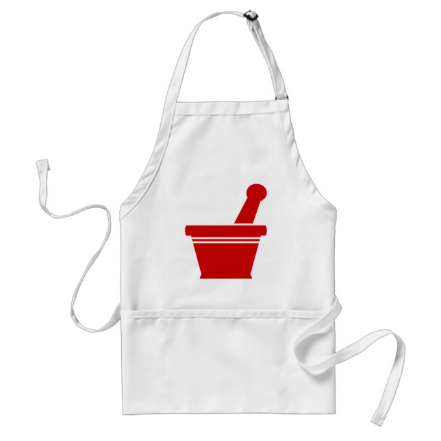 Delantal Mortero y Pestle (Frente)