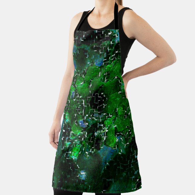 Delantal Mosaico defectuoso del estanque acuático foto noct (in situ)