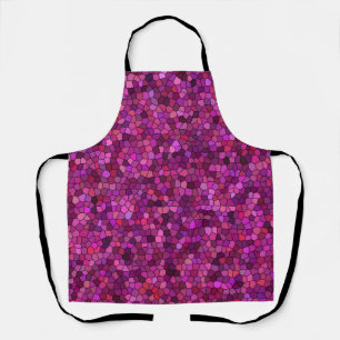 Delantal Mosaico Rosa Púrpura