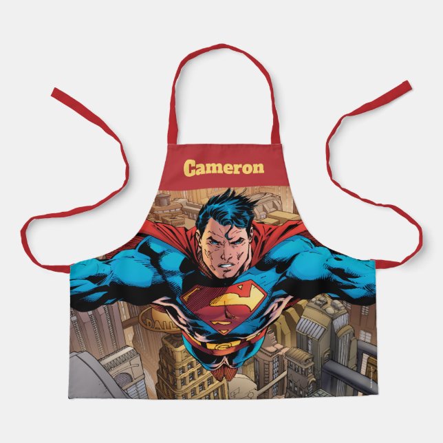 Delantal Moscas de capa de Superman (Anverso)