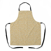 Mostaza Floral Vintage y Carbón Retro Ditsy(L)