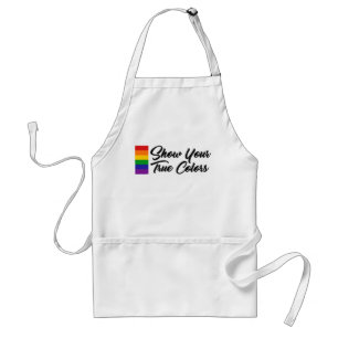 Delantal Mostrar tus colores verdaderos