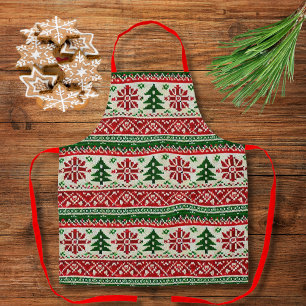Delantal Motivos de Pine festivo