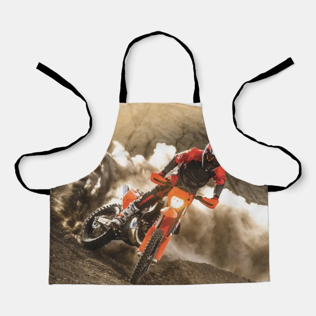Delantal Motocross Rider (Anverso)
