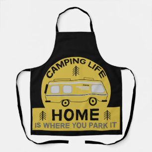 Delantal Motohogar   RV Motorhome   Camping Life Latte Mug