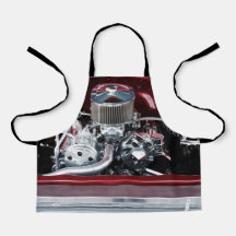 Motor de auto clásico