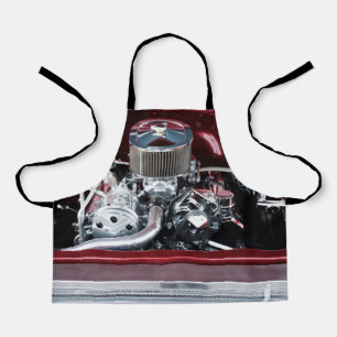 Delantal Motor de auto clásico