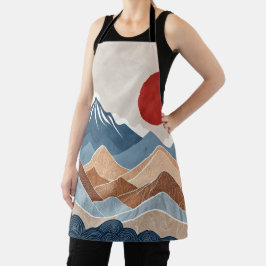 Delantal Mountains Sunset Beauty