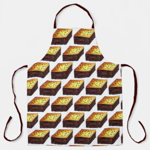 Delantal Moussaka Placa de berenjena mediterránea griega