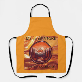 Delantal Mt. Revelstoke Columbia Británica