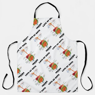 Delantal Mucha Gente Dentro Del Sistema Digestivo