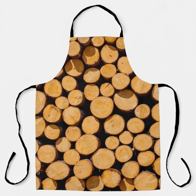 Delantal Muchos robles de madera Trunk Arboles de madera de (Anverso)