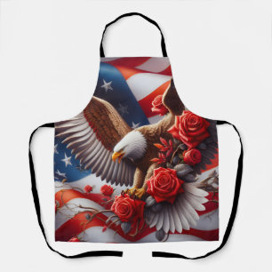 Delantal ¡Muestra tu orgullo americano en la cocina! Delant