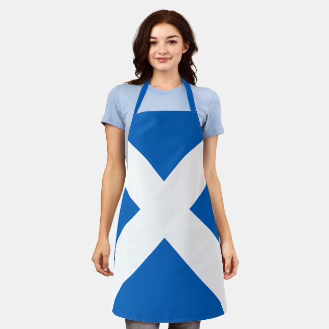 Delantal Muestra tus colores – Escocia (Gastado)