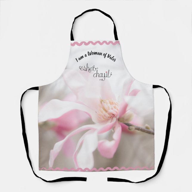 Delantal Mujer de Valor Apron (Anverso)