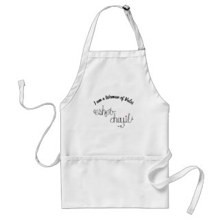 Delantal Mujer de Valor Apron