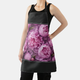 Delantal Mujeres Cocina Flores Cutas Cocinando Hormigón Tra