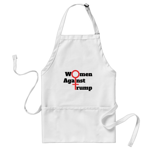 Delantal Mujeres contra Trump Apron (Frente)