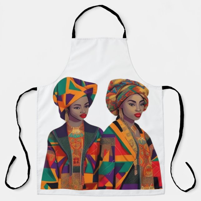 Delantal Mujeres étnicas (Anverso)