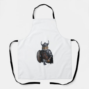 Delantal Mujeres Viking Cat V-Neck _1