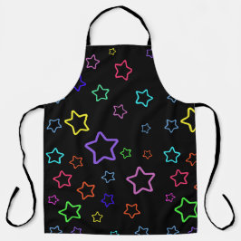 Delantal Multicolored Starry Night