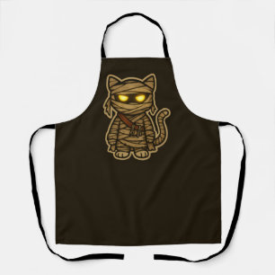 Delantal Mummy Gatito Espeluznante Adorable