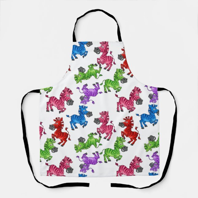 Delantal Mundo de Cebra Dreamy (Anverso)