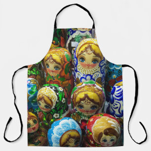 Delantal Muñecas Matryoshka Kiosco de Recuerdos Foto de Via