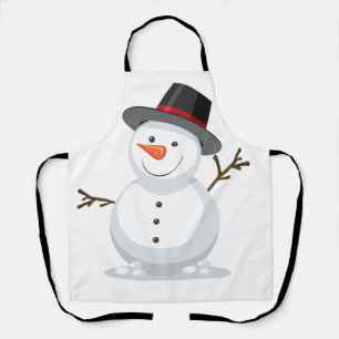 Delantal Muñeco de nieve