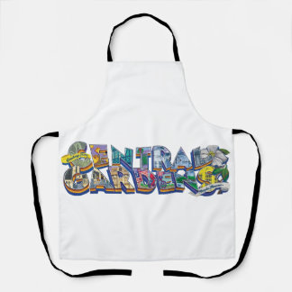 Delantal Mural en Central Gardens Apron