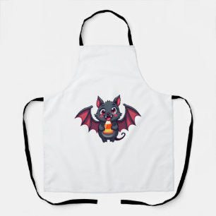 Delantal Murciélago de vampiros con Candy - Camiseta de Hal