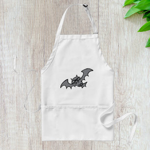 Delantal Murciélago vampiro maligno Kawaii espeluznante