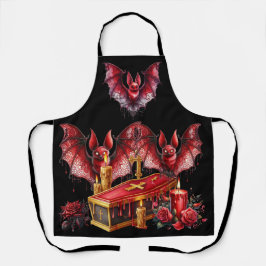 Delantal Murciélagos Vampiros
