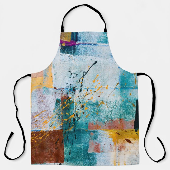 Delantal Muro de graffiti: La calle Los Ángeles. (Anverso)