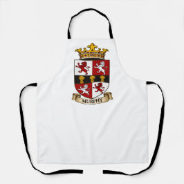 Delantal Murphy Family Coat of Arms Apron