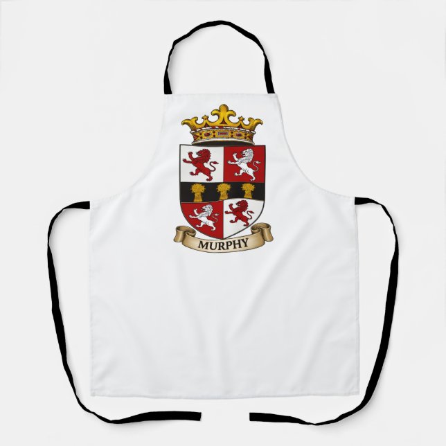 Delantal Murphy Family Coat of Arms Apron (Anverso)