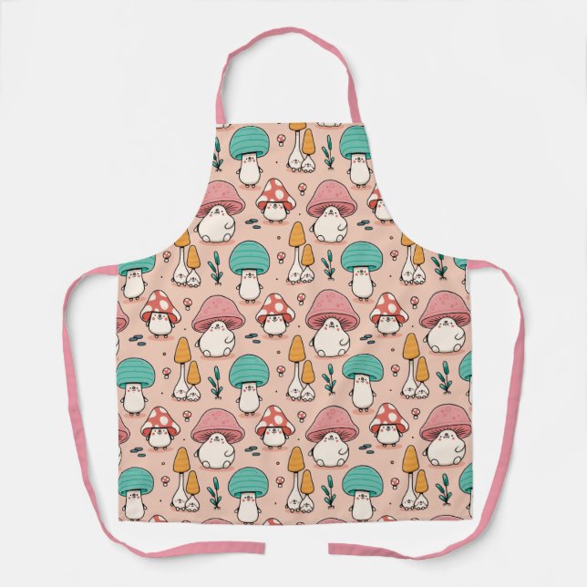 Delantal Mushrooms Apron (Anverso)
