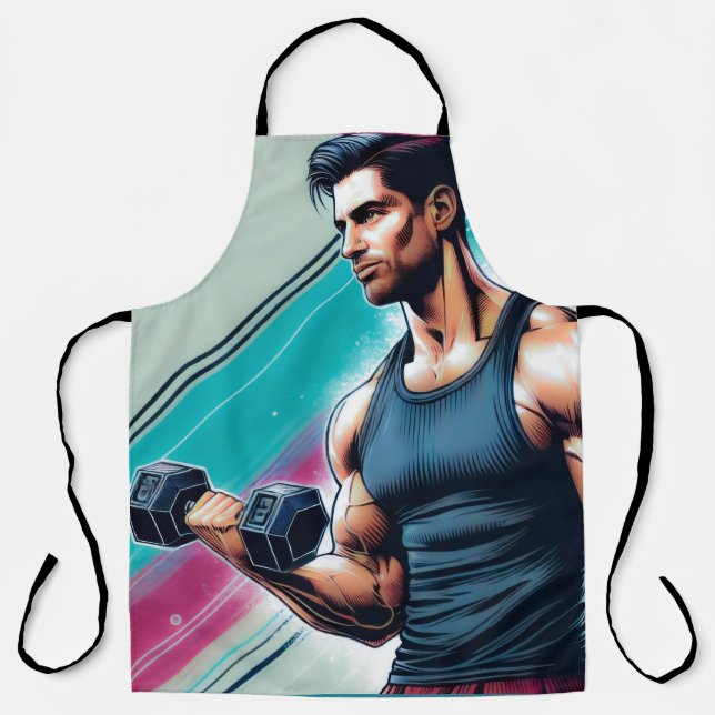 Delantal Muskulöser Mann (Anverso)