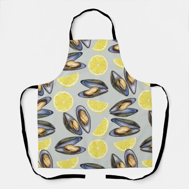 Delantal Muslos y lémones por Natasha Us (Anverso)